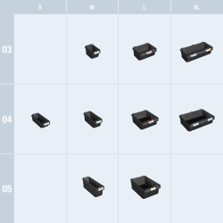 SR-BOXX 04-8 M mit Deckel