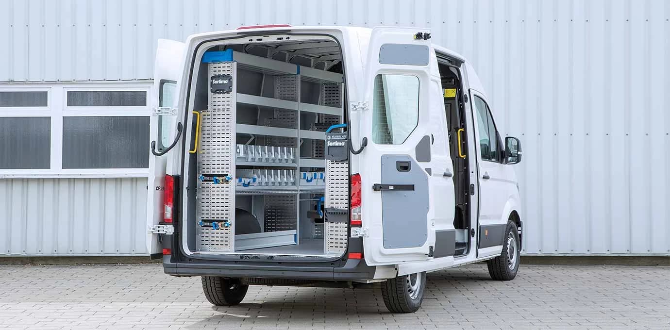 Sortimo ab Werk bei Volkswagen Nutzfahrzeuge