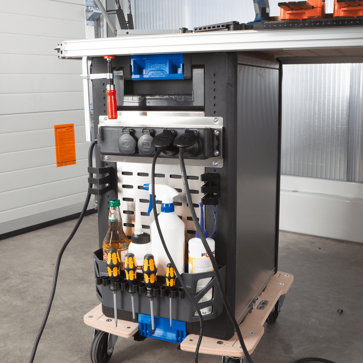 Stromversorgung 4-fach IP44 04-7 WorkMo