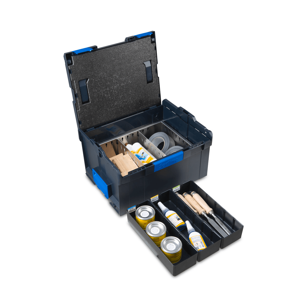 L-BOXX 238 G inkl. Trennblechset 3F und 3 Insetboxen H63