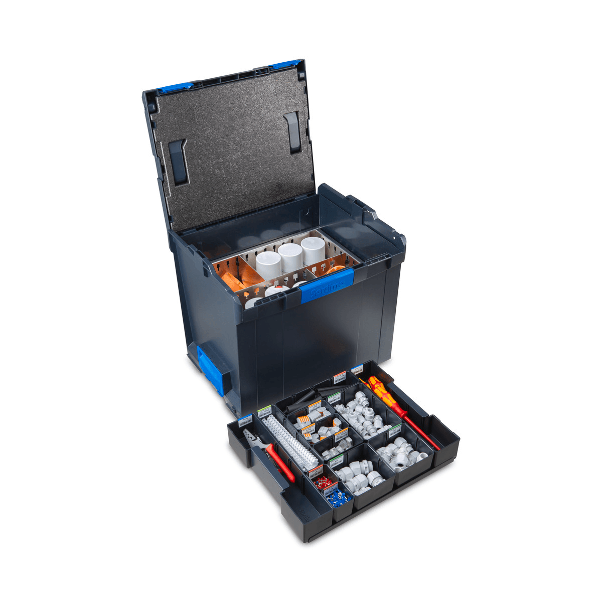 L-BOXX 374 G inkl. Trennblechset 4F und 12 Insetboxen H63