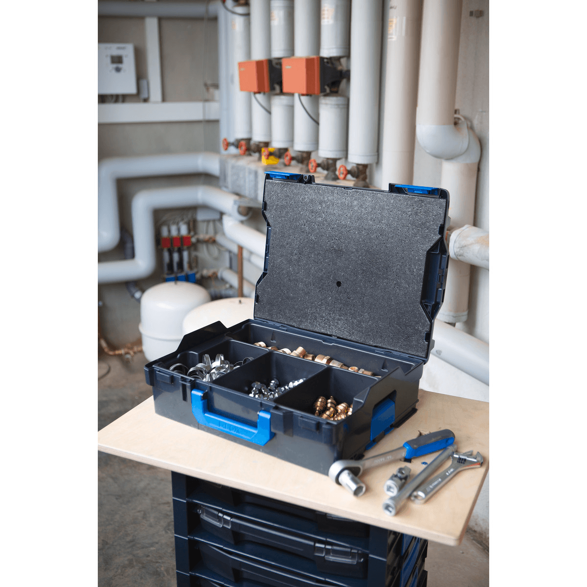 L-BOXX 136 G4 inkl. Kleinteileeinsatz 4 Mulden