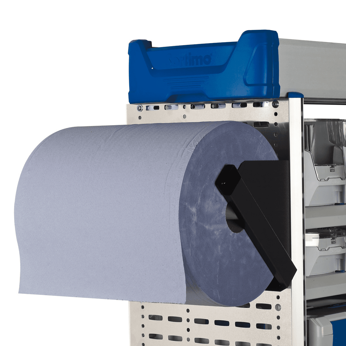 Ersatzpapierrolle blau Tiefe 3