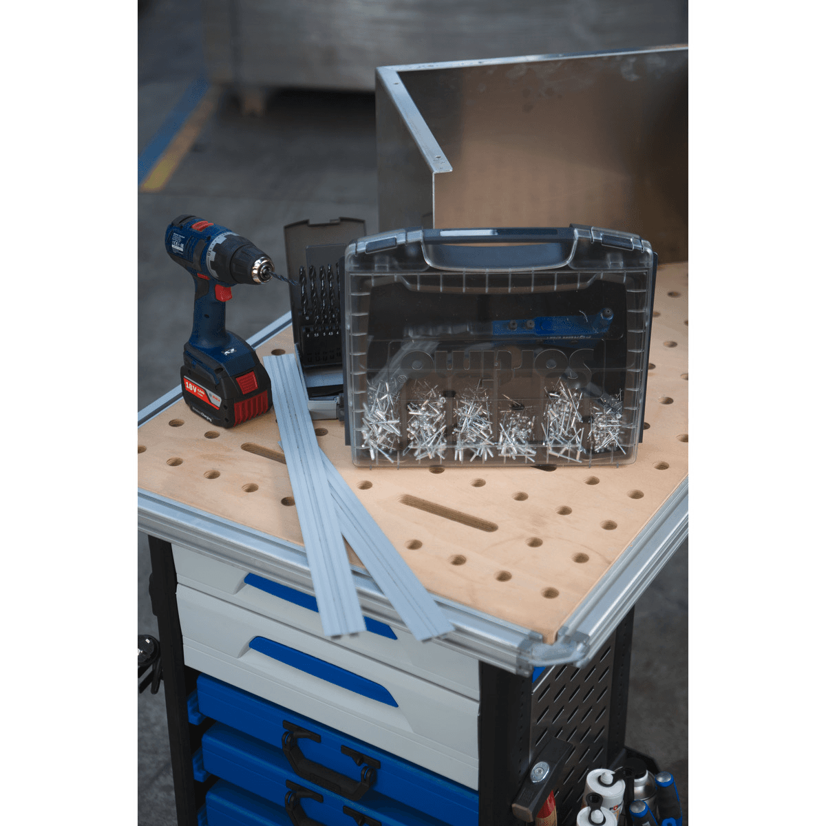 Kleinteileeinsatz 7 Mulden i-BOXX 72 G