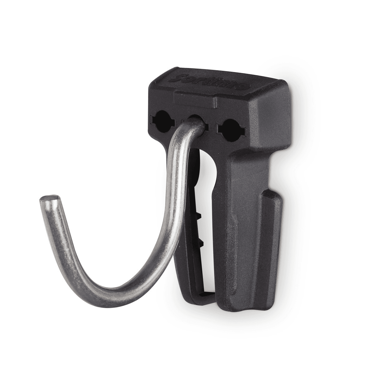 Werkzeugrundhaken 40 Aluminium Seitenwand
