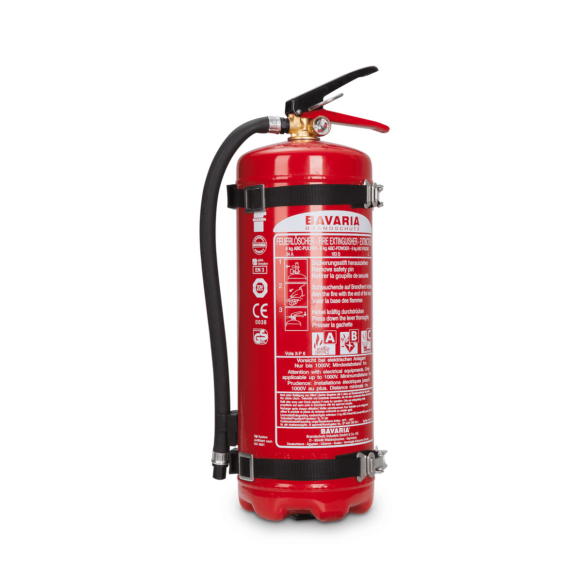 Autofeuerlöscher 6 kg inkl. Halter