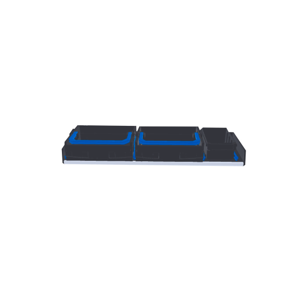 Set Fachboden 45-7 SR5 2 LT-BOXX 136 G, 1 SR-BOXX 04-8 XM