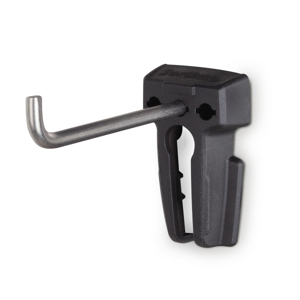 Werkzeugeinzelhaken 90 Aluminium Seitenwand