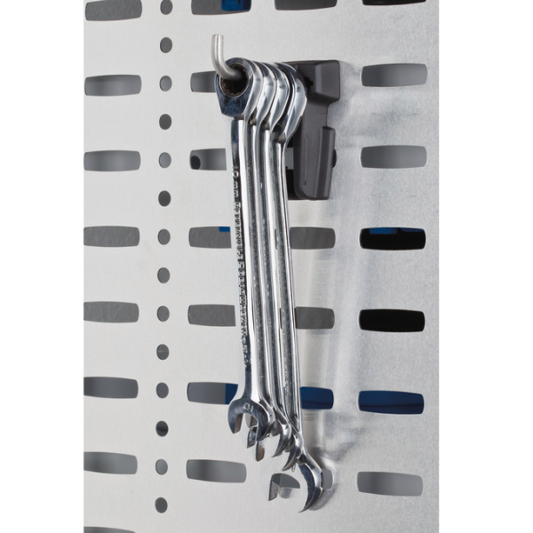Werkzeugeinzelhaken 90 Aluminium Seitenwand – Bild 2