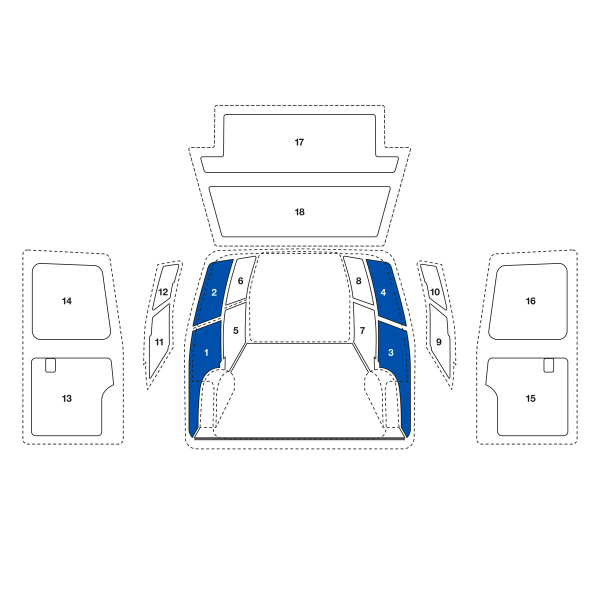 VW Caddy,3002,Seitenv.,SRL (1-4)